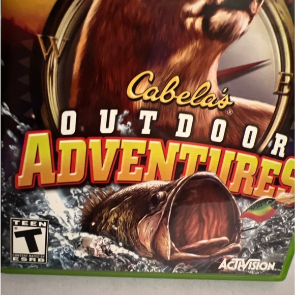 Xbox : Cabelas Outdoor Adventures Video Games Hunt And Fish Complete W/ Manual - Picture 2 of 7